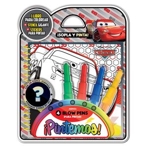 Libro Actividades Pintemos Cars Disney
