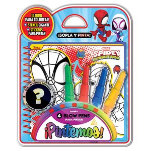 Libro Actividades Pintemos Spidey Marvel