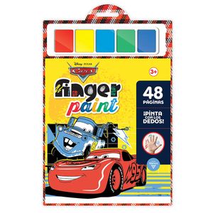 Libro Finger Paint Cars Disney