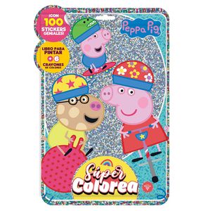 Libro Actividades Super Colorea Peppa Pig