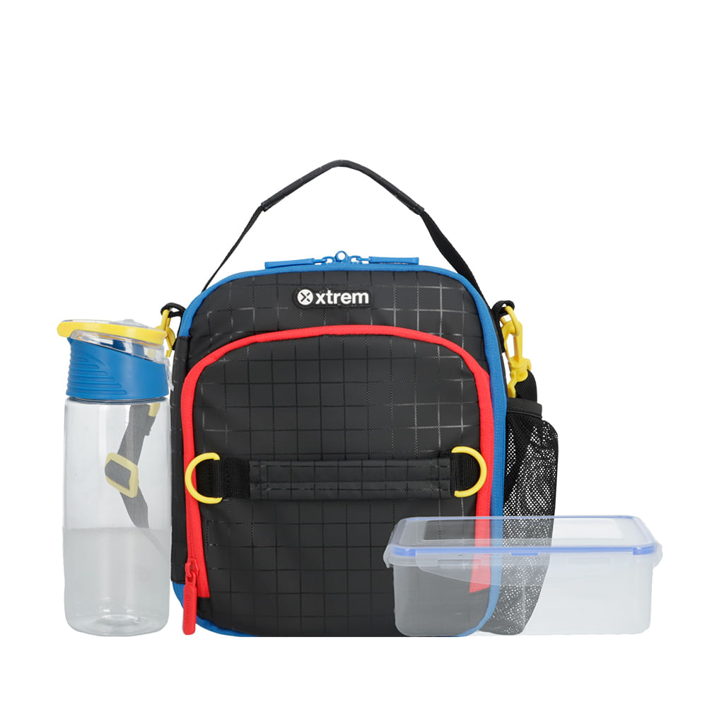 Lonchera Térmica Lunch Pack Xtrem 5Xt Checks Negro