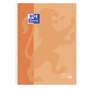 Cuaderno Oxford Classic European Book Melocotón Surtido