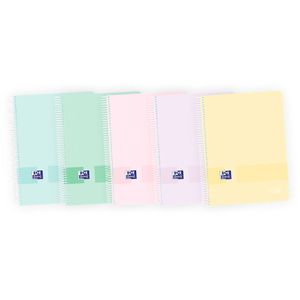 Cuaderno Oxford 8 Materias Rayas 160 Hojas Colores Surtido