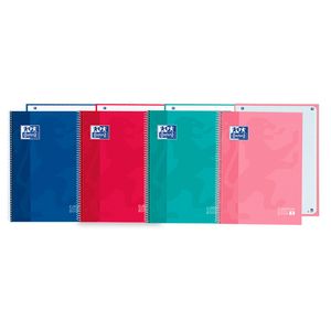 Cuaderno Oxford Cuadriculado 80 Hojas Surtido