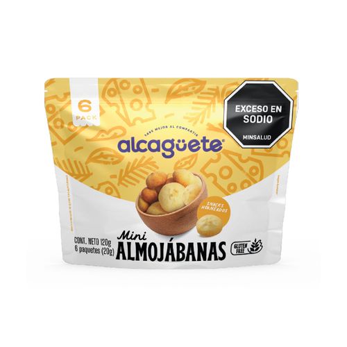Snack Alcaguete Mini Almojábana x6 Und x20grs