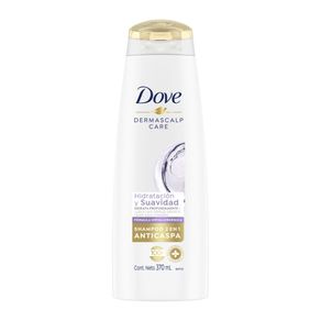 Shampoo Dove Anticaspa Hidratacion Suavidad x370ml