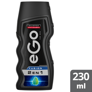 Shampoo Ego Fusion 2 en1 Menta y Eucalipto x230ml