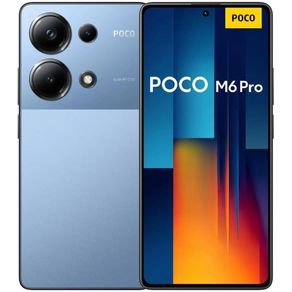 Celular Xiaomi Poco M6 Pro Azul 512GB 12RAM
