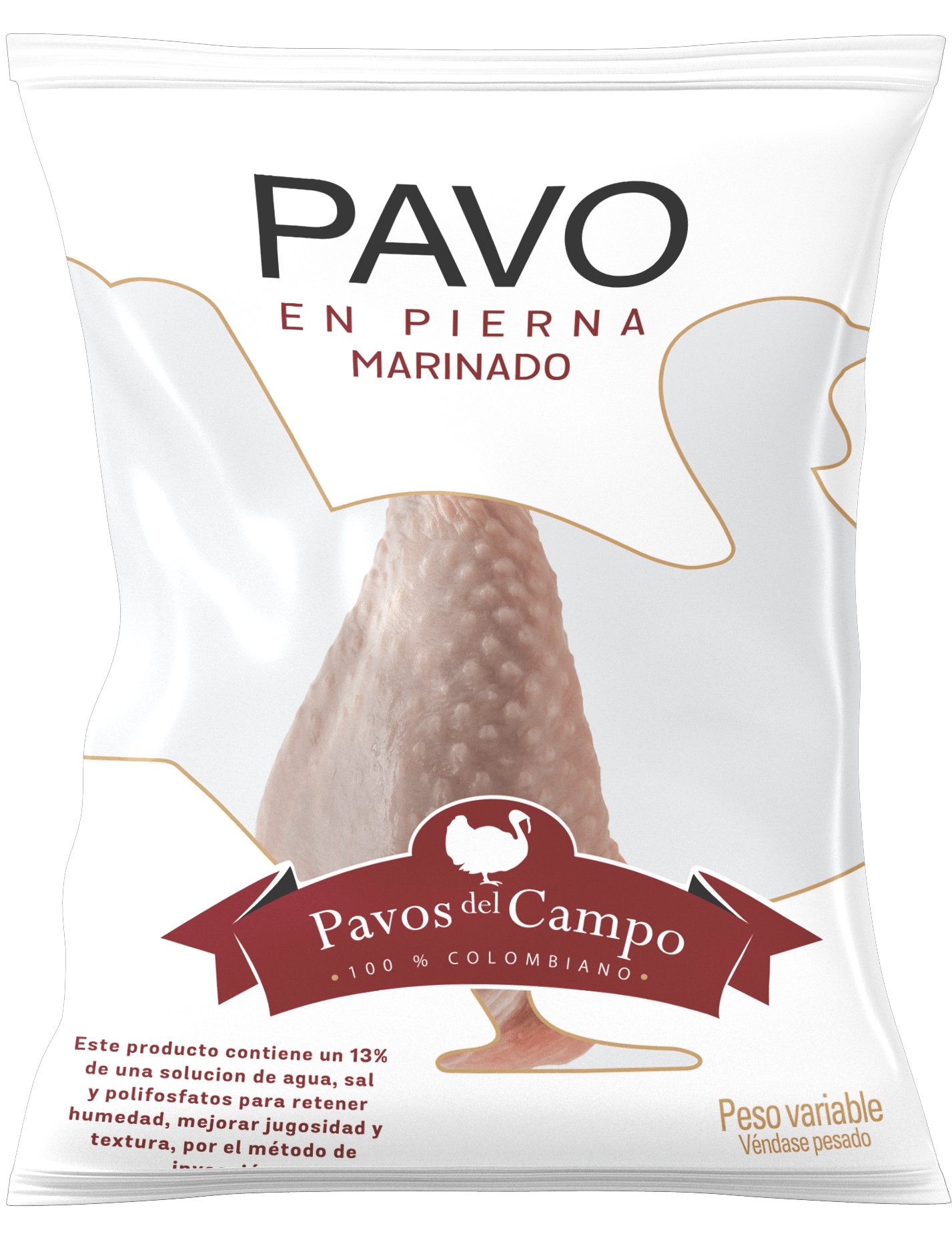 Pierna De Pavo Pavos Del Campo x1000g