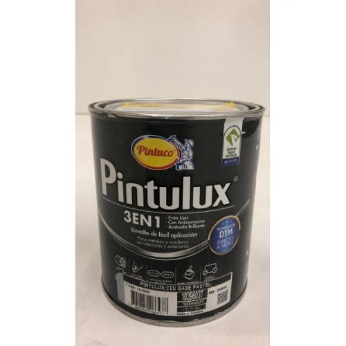 Esmalte Pintulux 3 En 1 Base Pastel 1/4 Gl