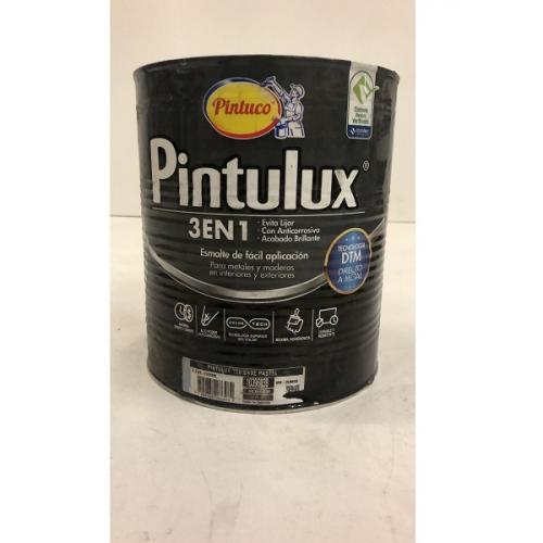 Esmalte Pintulux 3 En 1 Base Pastel 1 Gl