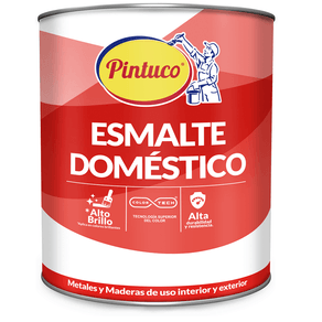 Esmalte Doméstico Acabado Superior Mate Negro x1 gal