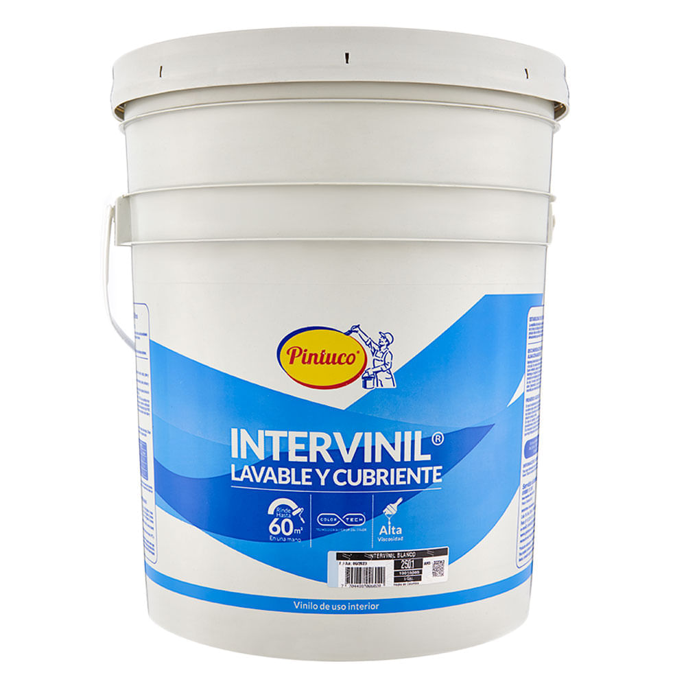 Pintura Base Agua Tipo 2 Blanco x 5gal