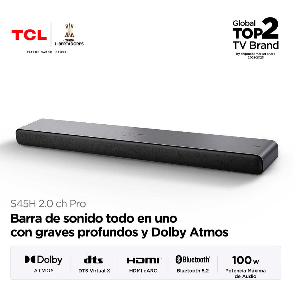 Barra de Sonido Tcl S45H