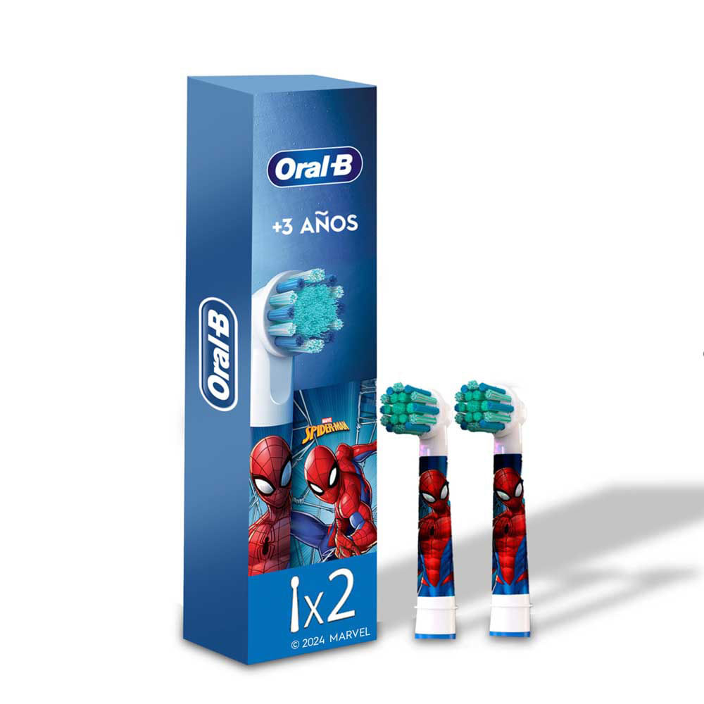 Repuesto para Cepillo Eléctrico Oral-B Marvel Spider-Man 2 Und
