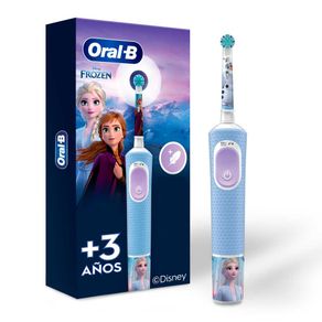 Cepillo de Dientes Eléctrico Infantil Oral-B Disney Frozen Cabezal Redondo 4 Stickers
