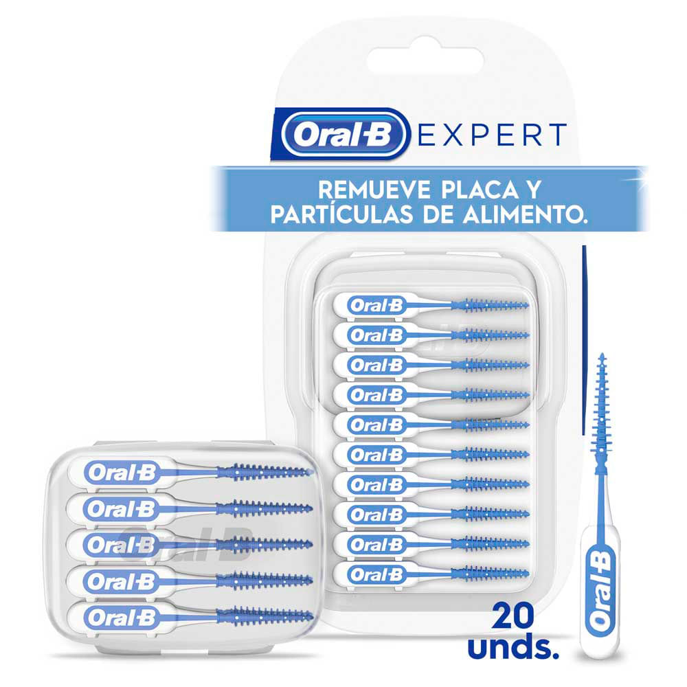 Cepillo de Dientes Oral-B Expert Pick Interdental 20 Und