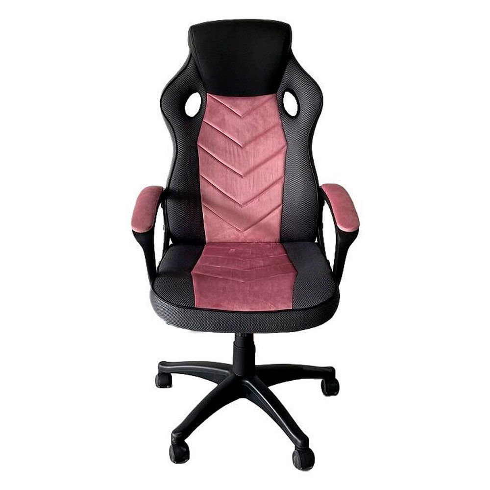 Silla Gamer Lita negro/rosa M+Design
