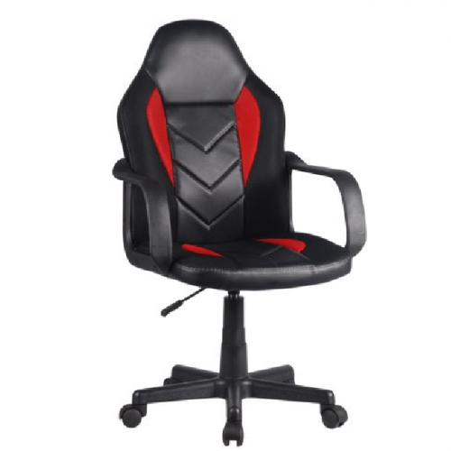 Silla gamer 5238 PR 55x59x94cm negro/rojo M+Design