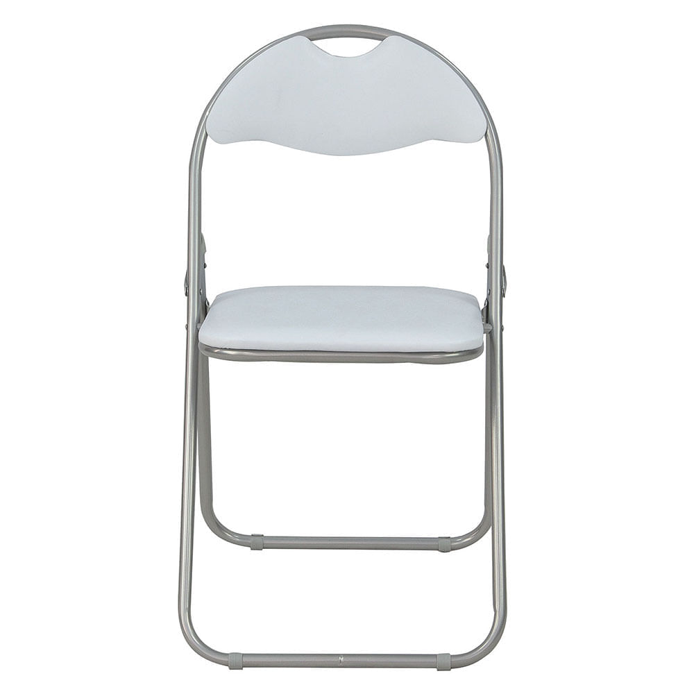 Silla Plegable Metal Auditorium Blanco 2.0
