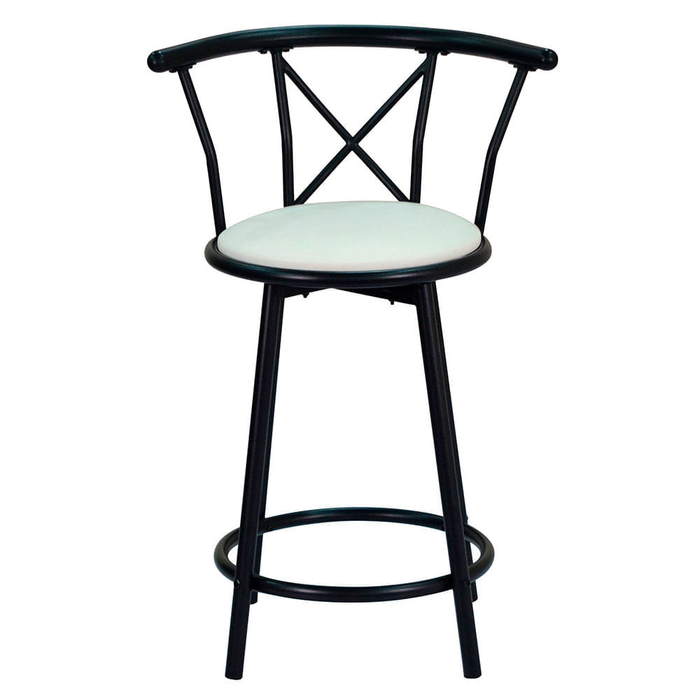 Silla bar Art metal/beige M+Design
