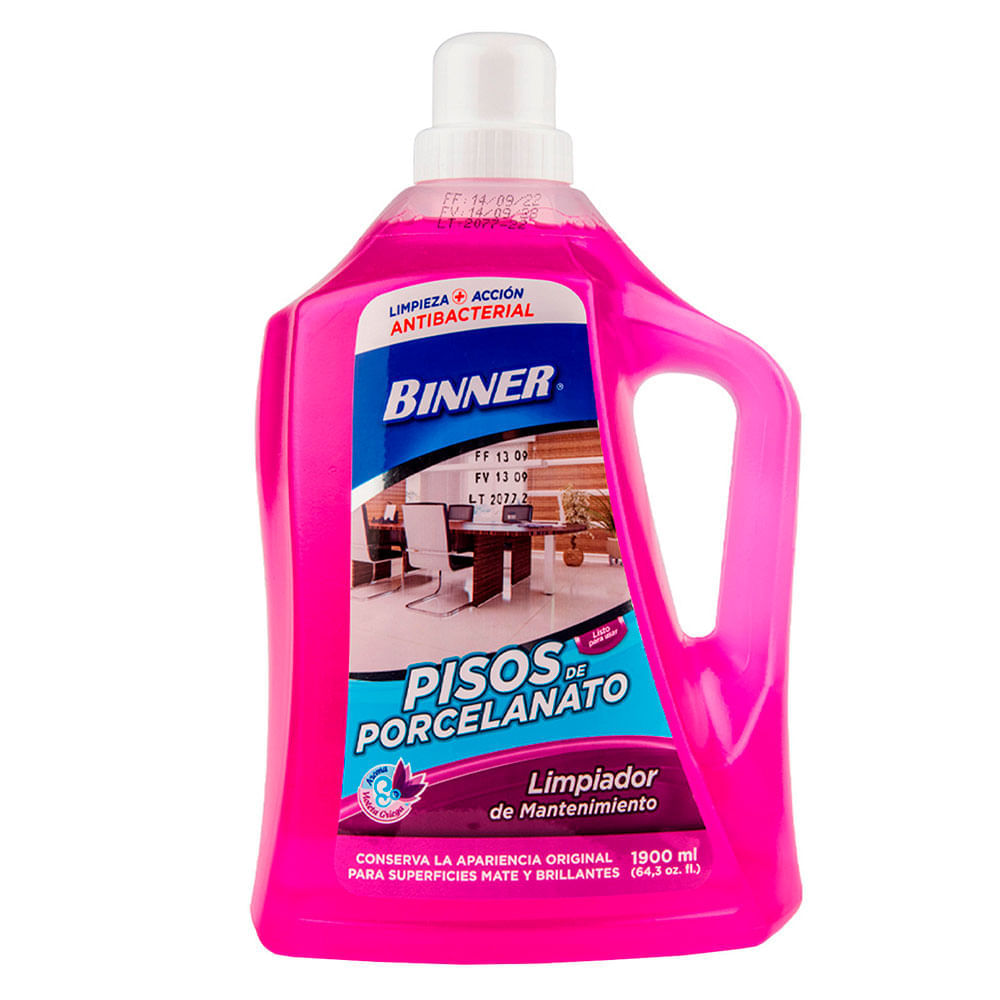 Limpiador pisos porcelanato 1900ml Binner