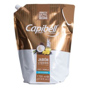 Jabón coco y vainilla x1700ml Capibell