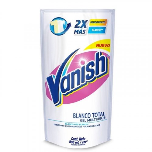 Vanish desmanchador liquido blanco 800ml