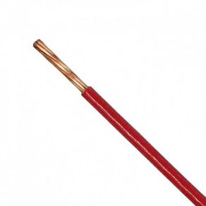 Cable Cobre N10 Rojo 1 Mt .
