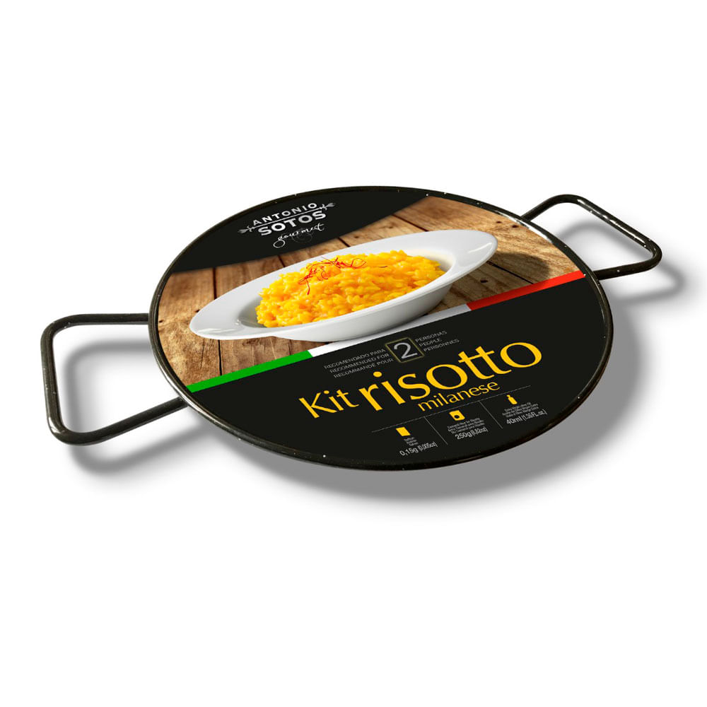 Kit Risotto Antonio Sotos + Paellera