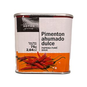 Pimenton Antonio Sotos Ahumado Dulce 75grs