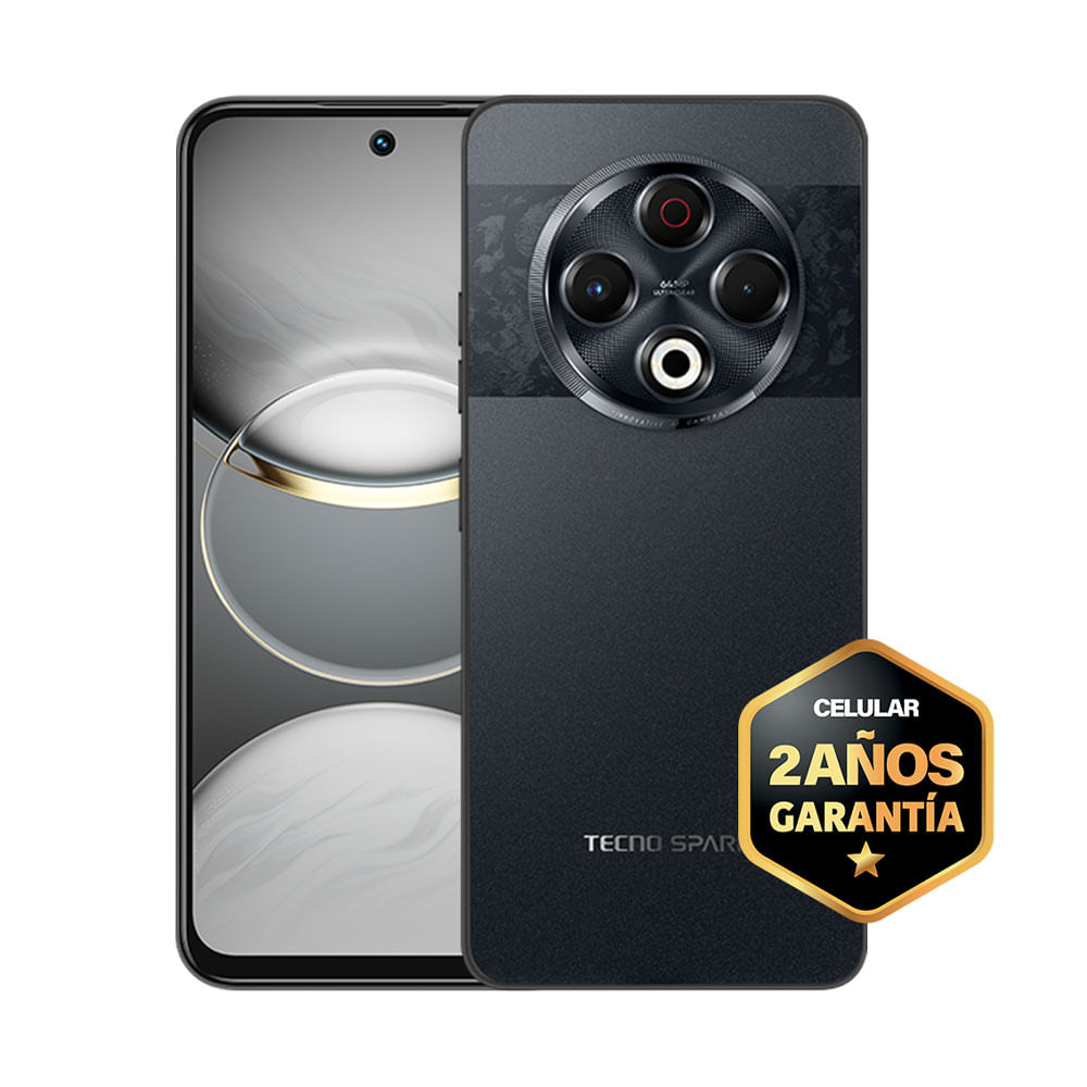 Celular Tecno Spark 30 6.78" 256Gb Negro