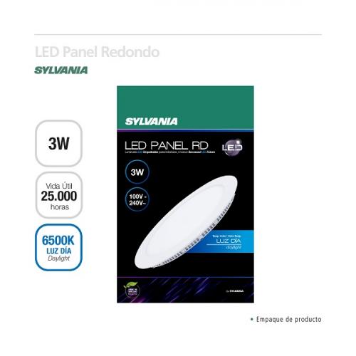 Led Panel Red 3W Luz Fria 100-240V Incrustar