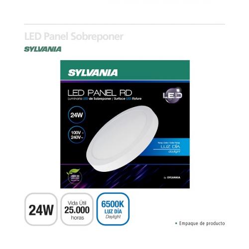 Led Panel Redondo 24W Luz Fria Sp 30 Cm