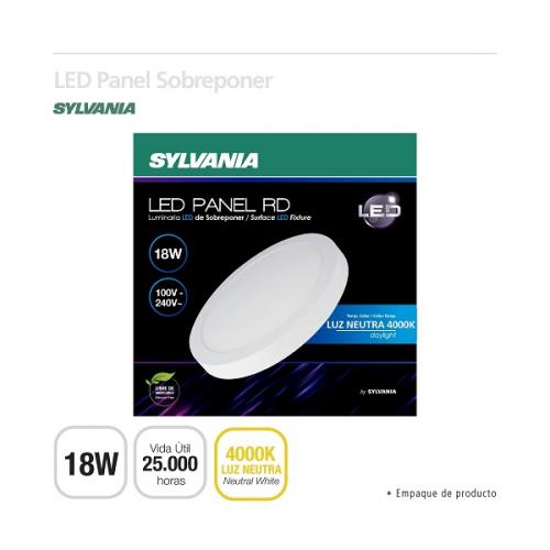 Led Panel Red 18W Luz Neutra 100-240V Sobreponer
