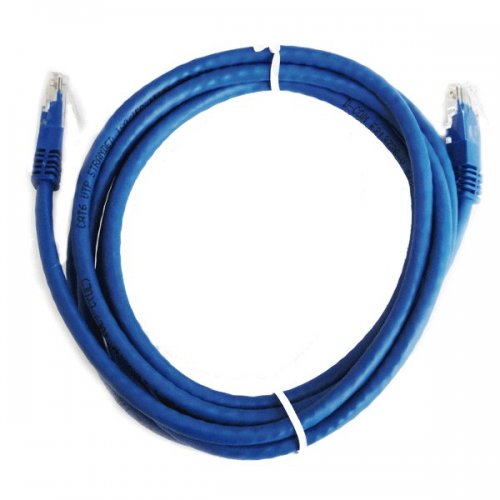 Cordón 1 m Cable Utp, Std Cb.24 Awg Azul