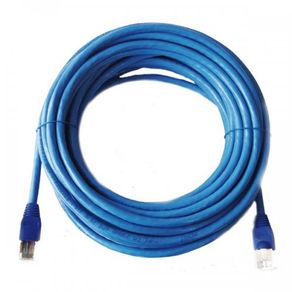 Cordón Cable Utp 24 awg Hilos Cobre Azul x15m