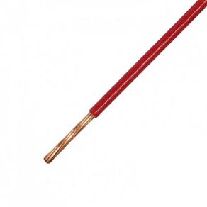 Cable Cobre N12 Rojo 1 Mt .