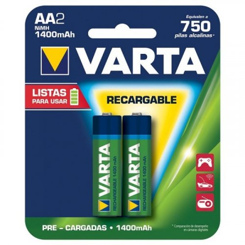Pila Recargable Opp 1400mah AA-2 Varta