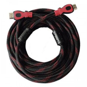 Cable Hdmi Tipo A Conectores Macho Dorado x15m