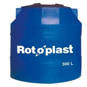 Tanque Tipo Botella Azul 300 Litros Rotoplast
