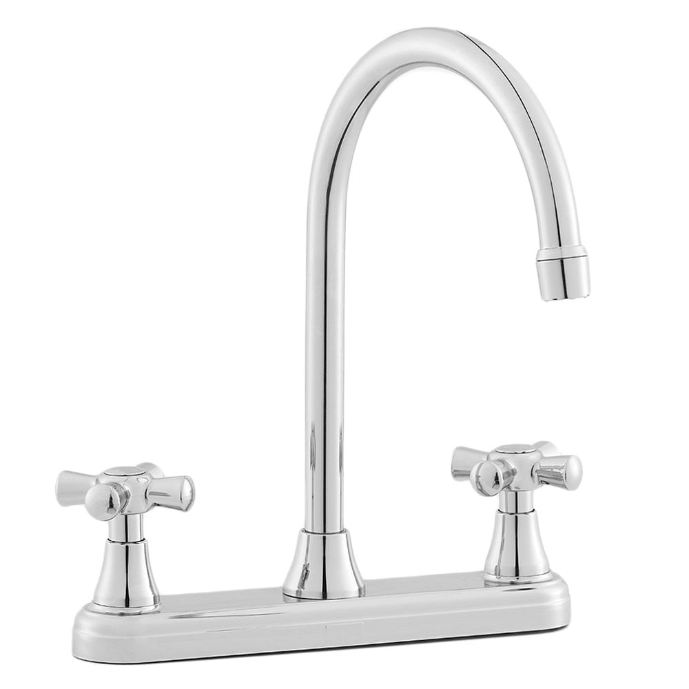 Grifería lavaplatos mezcladora 12.7mm 8" Helvetia Gricol
