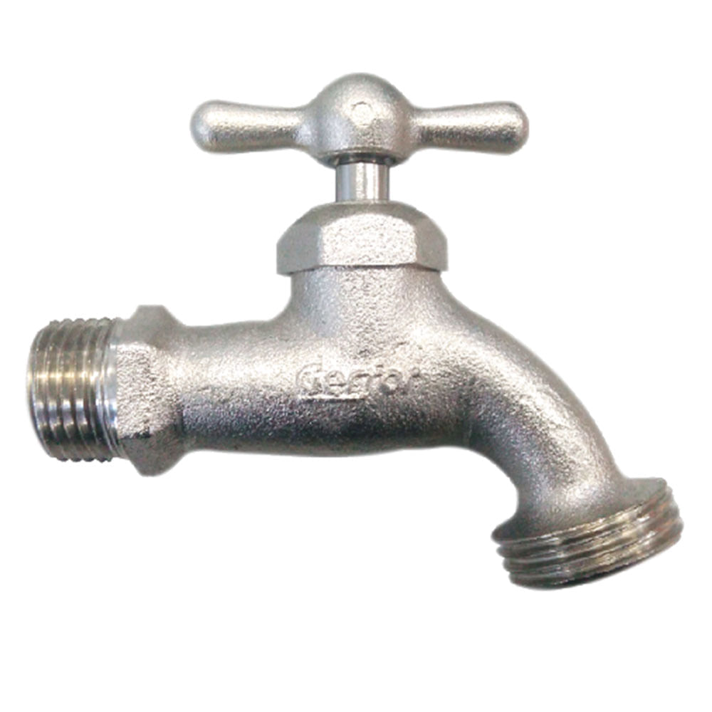 Llave manguera Liviano latón satinado Gerfor