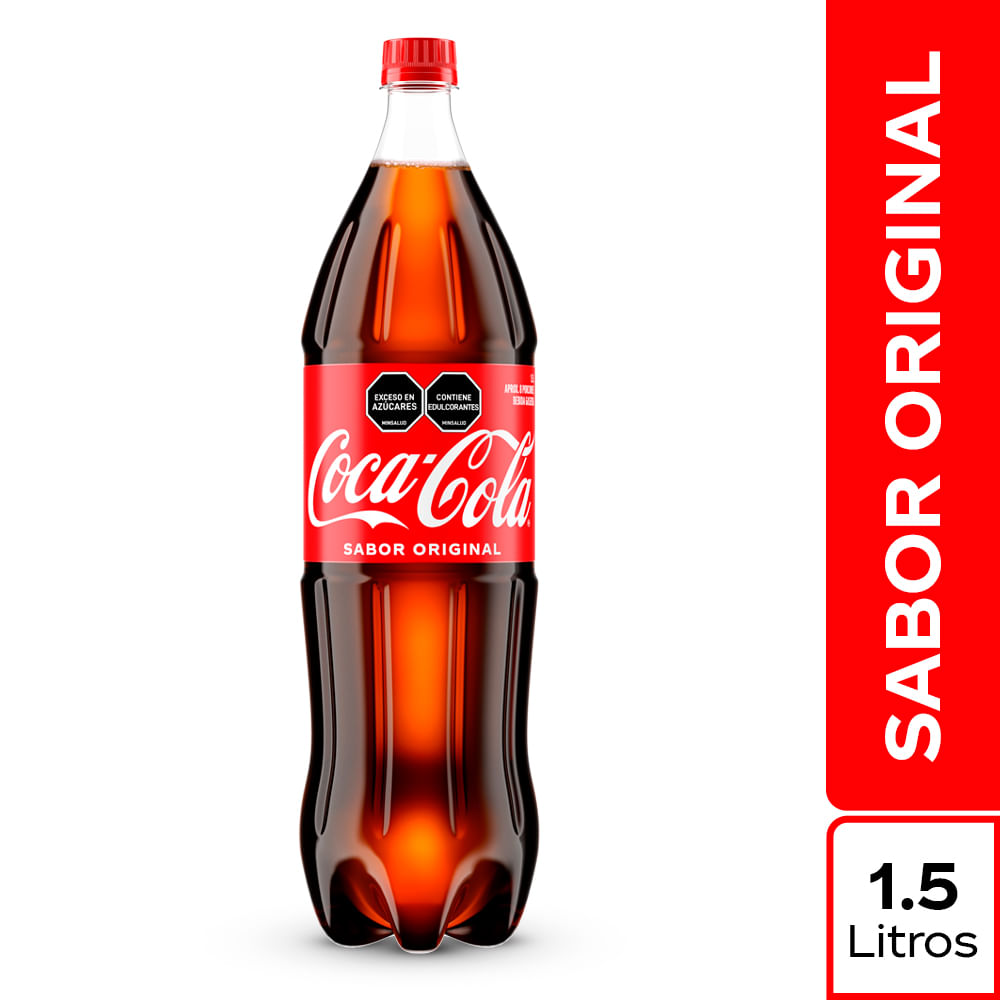 Gaseosa Coca-Cola Sabor Original 1.5L
