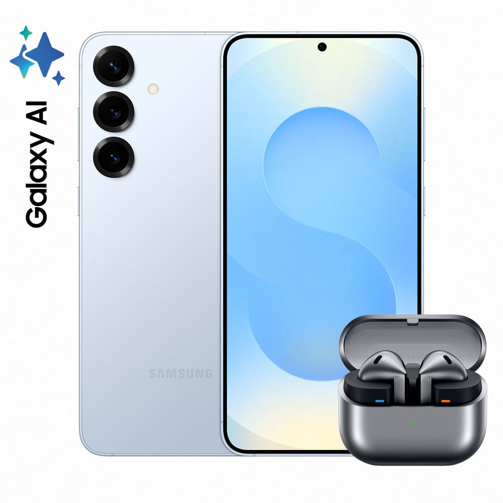 Celular Samsung Galaxy S25+ 12GB RAM 256GB Azul Hielo + Buds 3