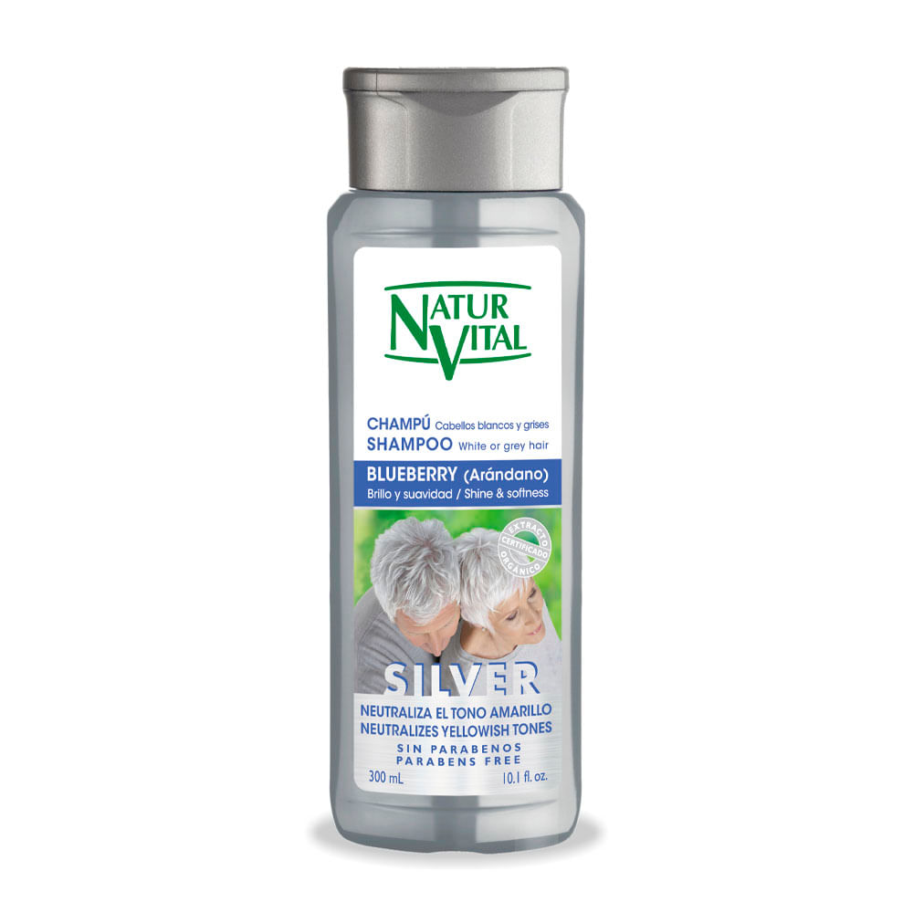 Shampoo Naturaleza y Vida Tonos Blancos y Grises x300ml