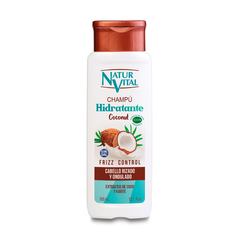 Shampoo Natur Vital Hidratante Coconut x300ml
