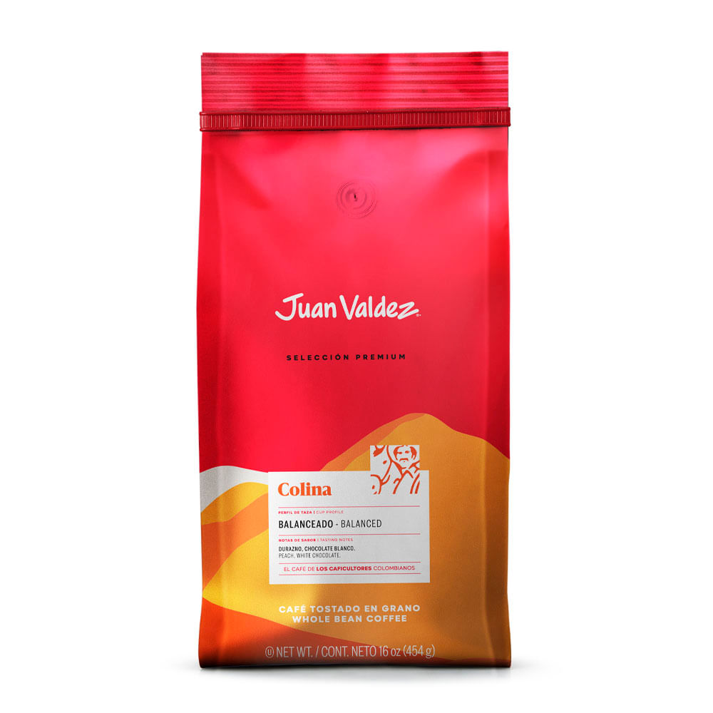 Café Juan Valdez Colina Grano 454gr