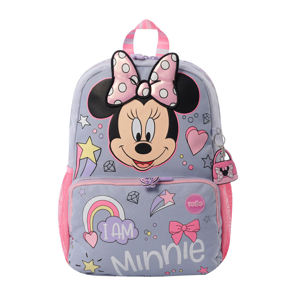 Morral Minnie M Gris Totto Kids