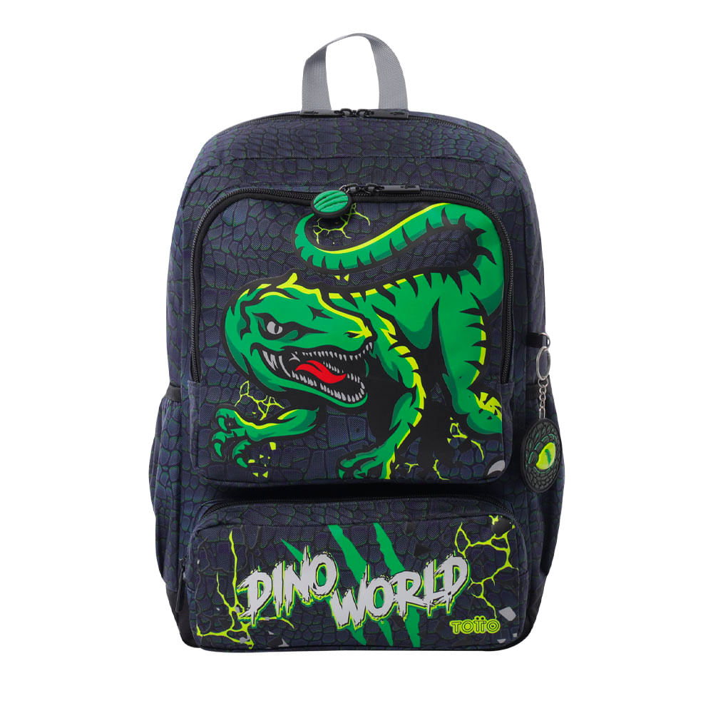 Morral Rex Dino M Gris Totto Kids